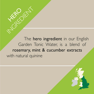 English Garden tonic water - 3 x 8 can Fridgepacks