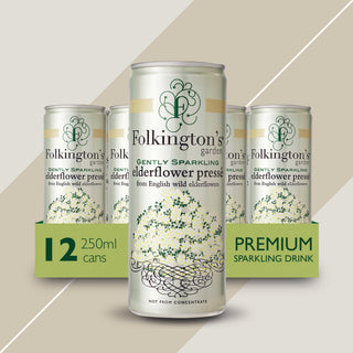 Gently sparkling elderflower pressé