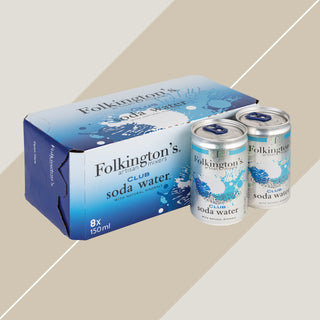 Club soda water - 3 x 8 can fridgepacks