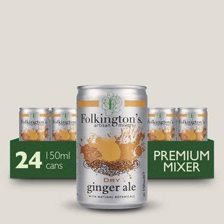 Dry ginger ale - 24 x 150ml cans TRAY