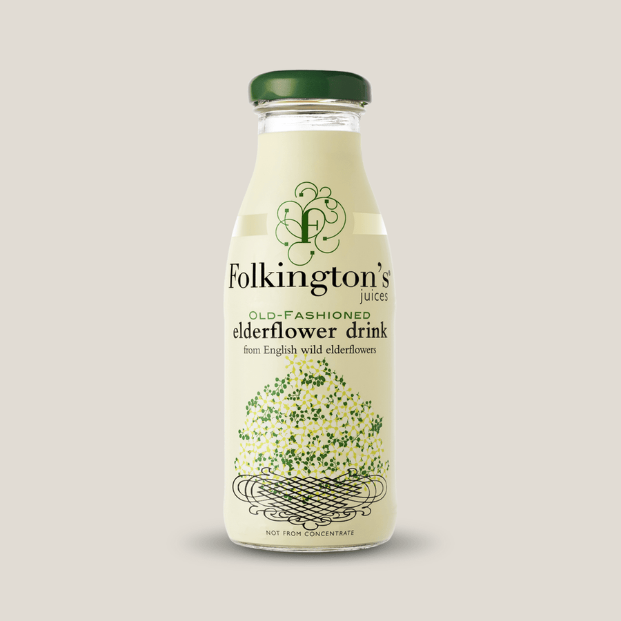 Old-fashioned elderflower drink