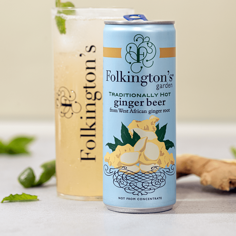 Traditionally hot ginger beer – Folkington's